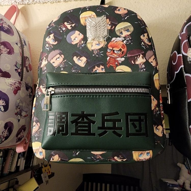 Attack on titan mini backpack sale