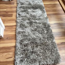 Shag-style Bathroom/bedside Rug- Extra Long Length!