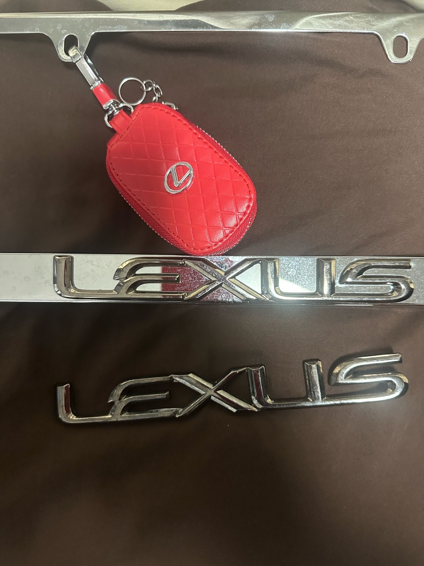 2x for $40 OEM Lexus Trunk Emblem Badge – Genuine Factory Logo