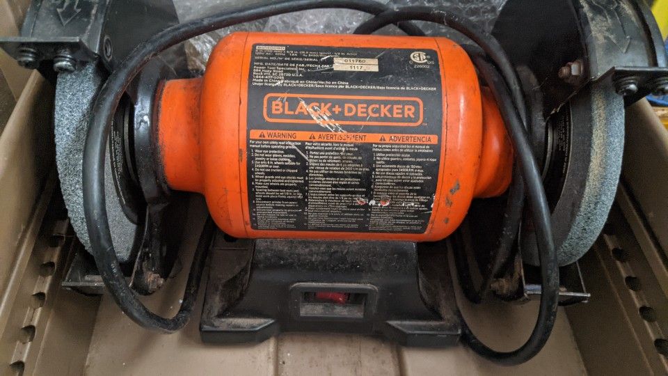 Black And Decker Electric Grinder