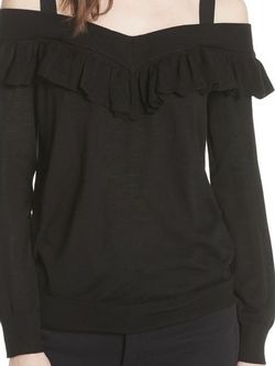 Maje Off the Shoulder Sweater
