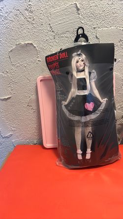 Broken doll costume