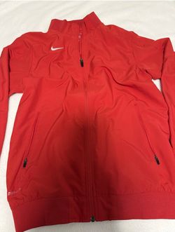 Nike dri-fit track jacket size small