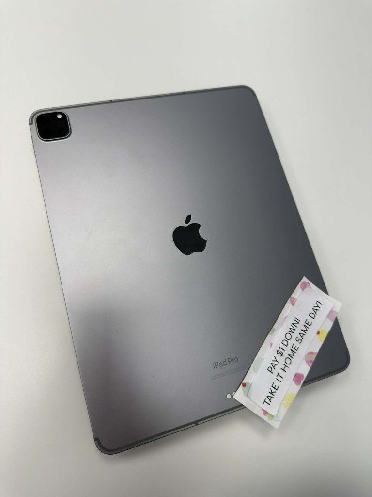 Apple Ipad Pro 12.9 Inch 6th Gen Tablet - Pay $1 today and the rest later!!