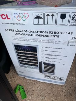 Wine fridge brand new