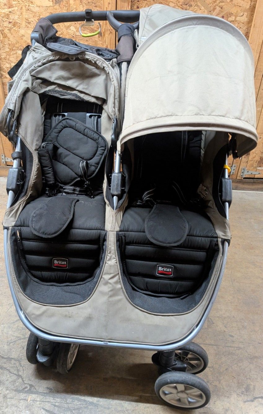 Britax B-Agile Double Twin Tandem Duo Stroller Buggy Pushchair