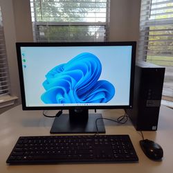 FAST FAST DELL Core i5/16GB Ram/256GB SSD/Windows 11/Office/Monitor/Keyboard/Mouse/Warranty