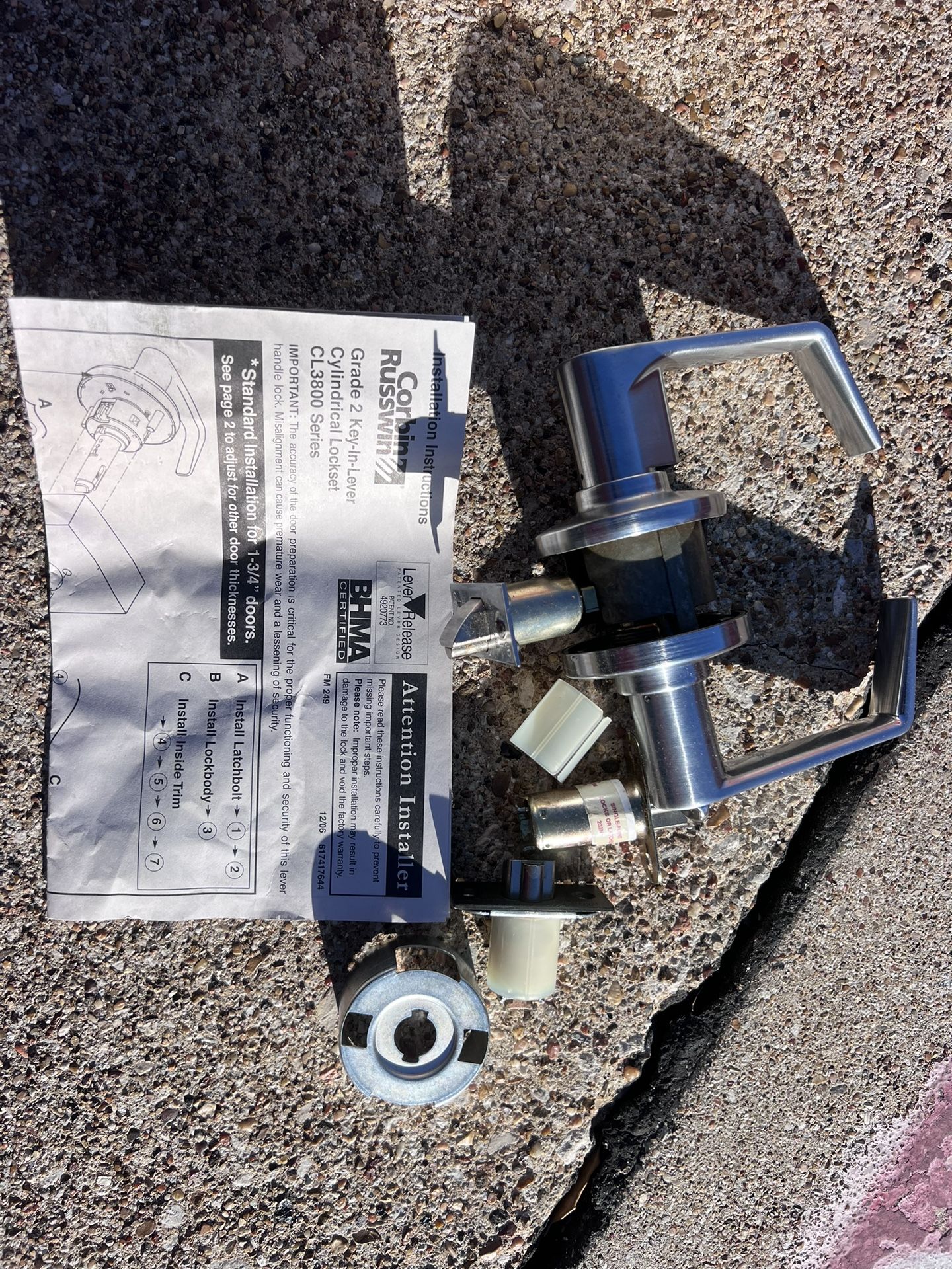 Corbin Russwin Assa Abloy locks,