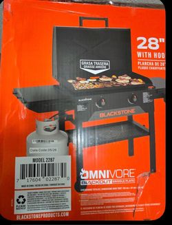 BLACKOUT GRIDDLE PLATE