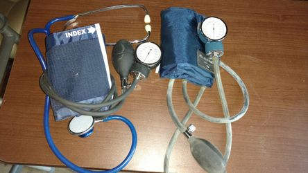 4 different blood pressure cuffs