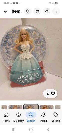 Barbie Holiday 2016 New In  Box