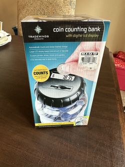 New Coin Counting Bank With LED display