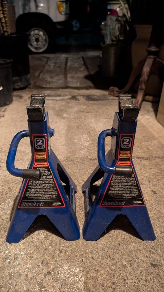 2 Ton Jack Stands 4000lb Capacity Auto Stand Pair Car Truck Jacks