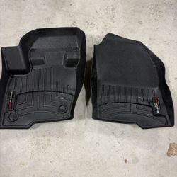 WeatherTech Front Floor Mats For Ford Edge, New.