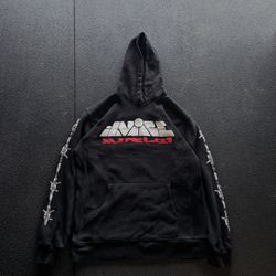 Juice WRLD x Vlone 999 Barbwire Hoodie 