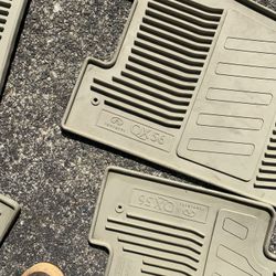 Qx 56 Rubber Mats Fit Models 2011 2012 And More