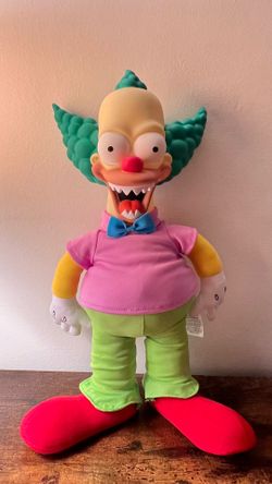 Talking Krusty the Klown doll