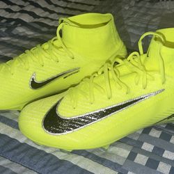 Nike Mercurial Superfly 10 Elite FG ‘Volt’ Soccer/Football cleats/boots Sz 10