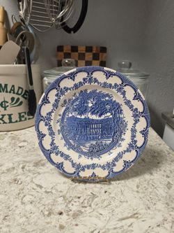 Vintage Chatsworth house plate
