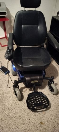 Power Wheelchair with Joystick Control
