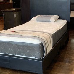 Brand New Twin Beds For Sale!!!Complete Bed Frame With new Mattress/Fast Delivery