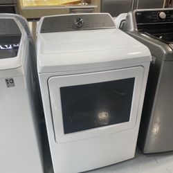 GE Profile White 7.4 Cu. Ft. Electric Dryer