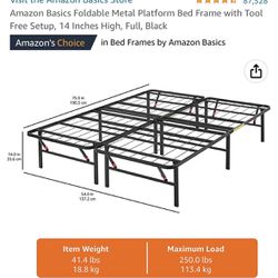 Platform Bed Frame Metal