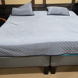 king-size bed,and Mattress