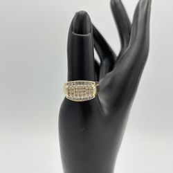 10kt YG .40cttw Diamond Ring