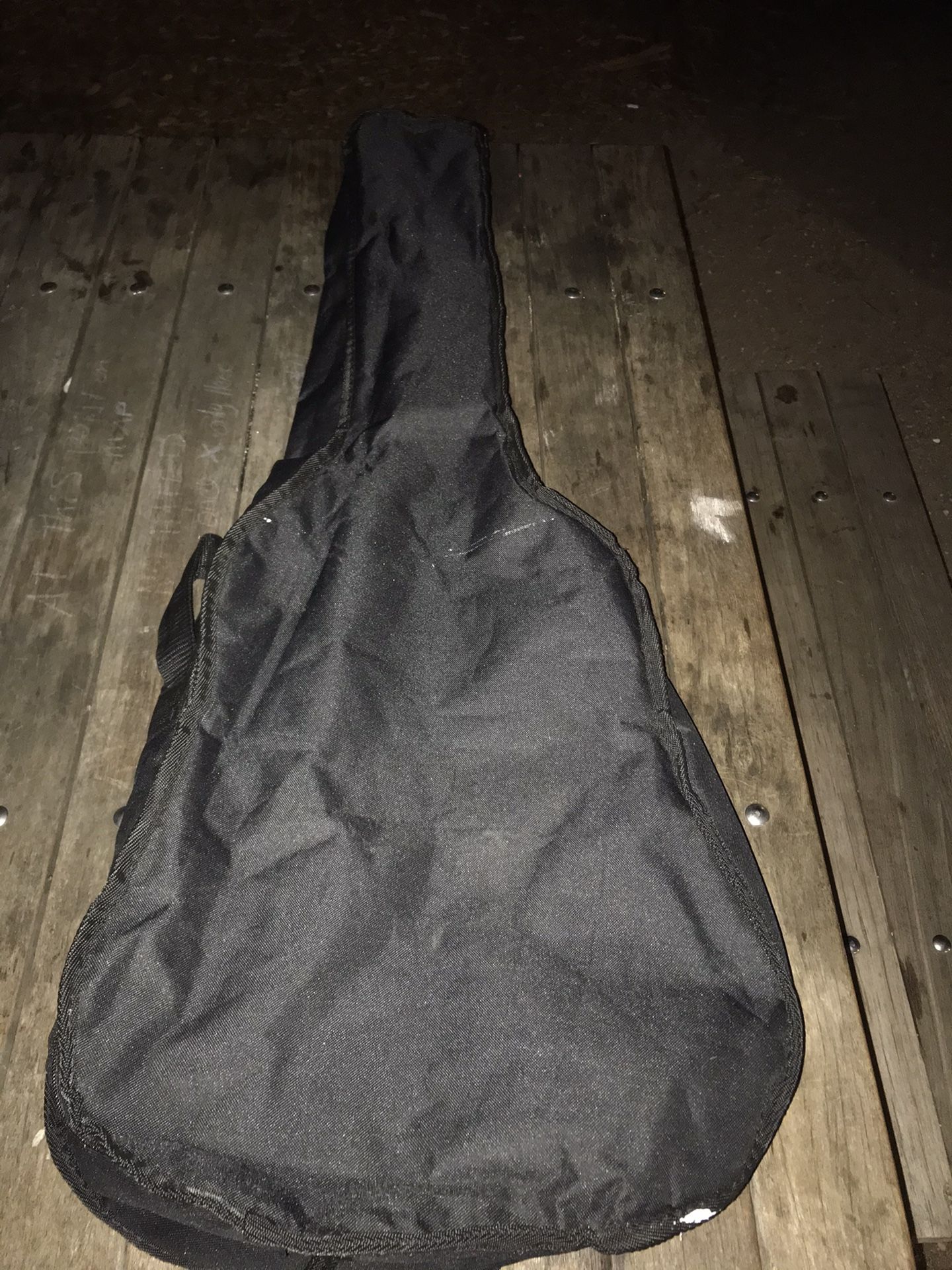 Small black Guitar case