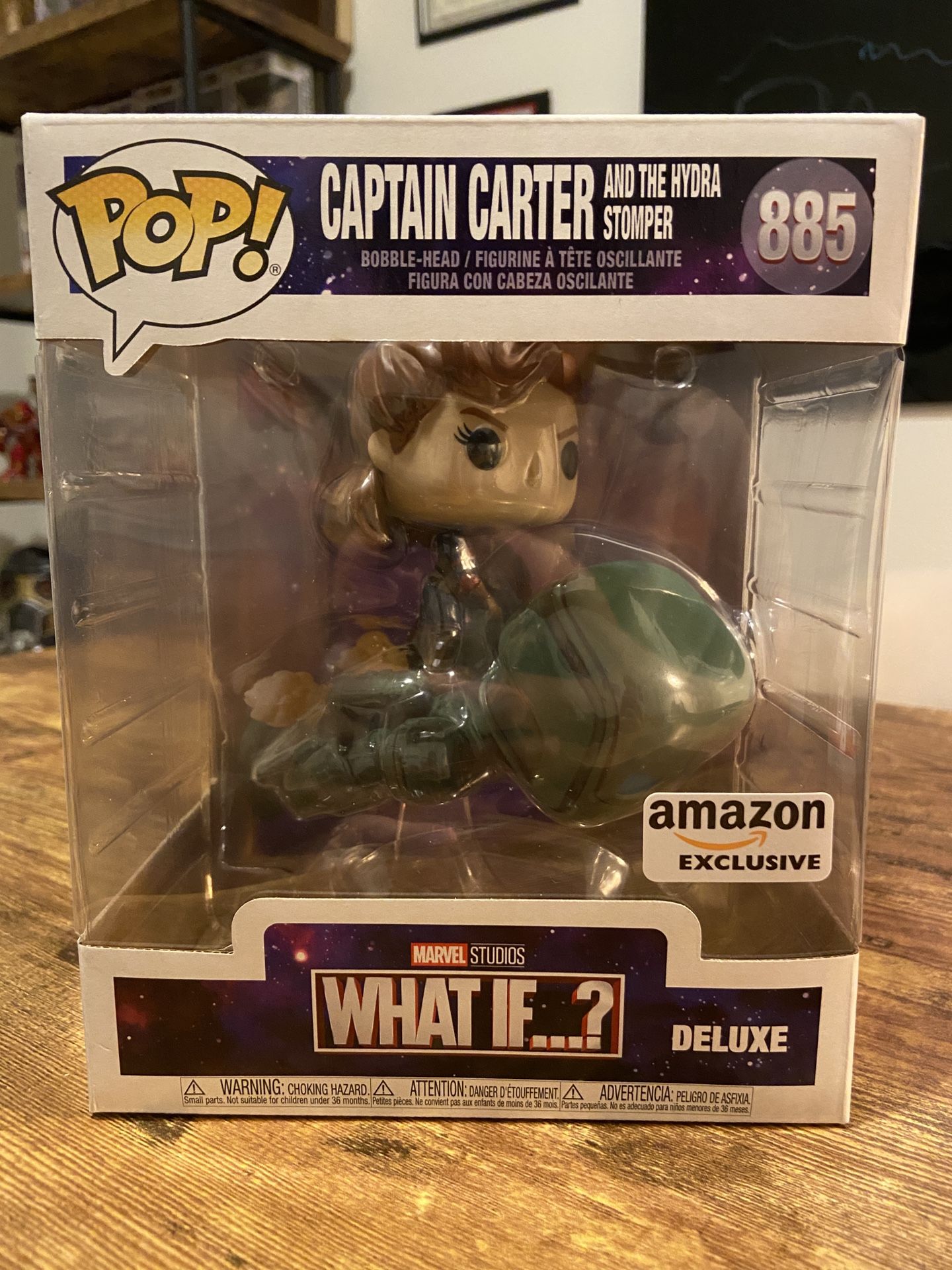 Captain Carter With Hydra Stomper Funko Pop