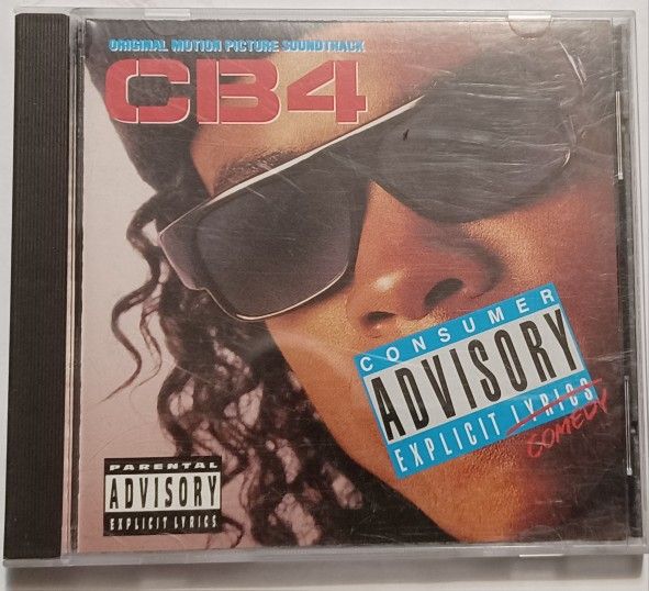 CB4 Offucal Soundtrack Movie Chris Rick Rapper Hip-hop CD Music
