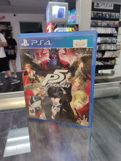 Persona 5 PS4 Game