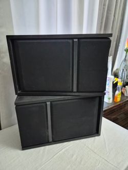 Bose 301 Series III Direct Reflecting Home Speakers HiFi Left Right Black - Pair