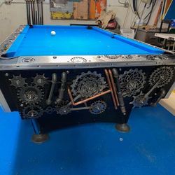 Pool Table Customized For Shop Or Business 