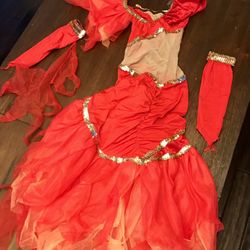 Ballroom Dancing Salsa Devil Adult Halloween Costume 