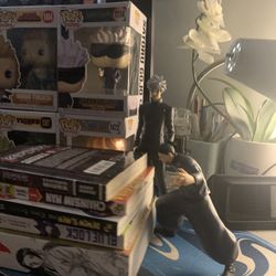 Anime Collectibles/ Cosmetics Bundle ( Jujustu Kaisen, Chainsaw man , Dragon Ball Z)
