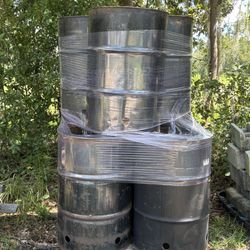 Burn Barrels W/ Vent Holes