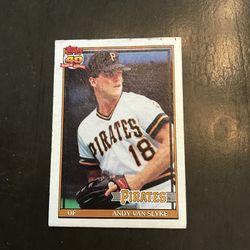 Andy Van Slyke Baseball Card Circulated 