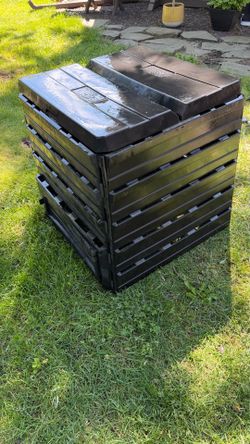 Large square compost bin