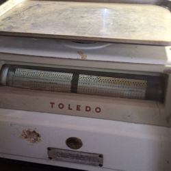 Toledo Meat Scale -vintage