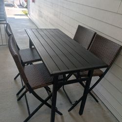 Martha Stewart Living Bar Height Table And Chairs