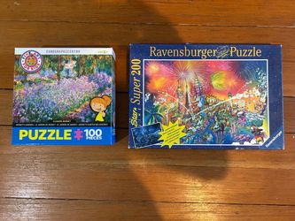 Two puzzles (one glows in the dark!)