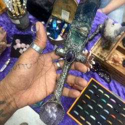 Fluorite short Sword