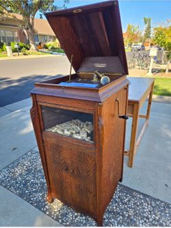 1920s Antique Sears Silvertone Phonograph Cabinet /Bar