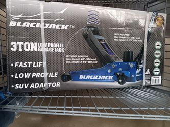 🔧 BRAND NEW 3-TON BLACKJACK AUTOMOTIVE FLOOR JACK — $100