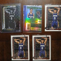 Basketball Jeremiah Fears Rc Bases Cards & Number
