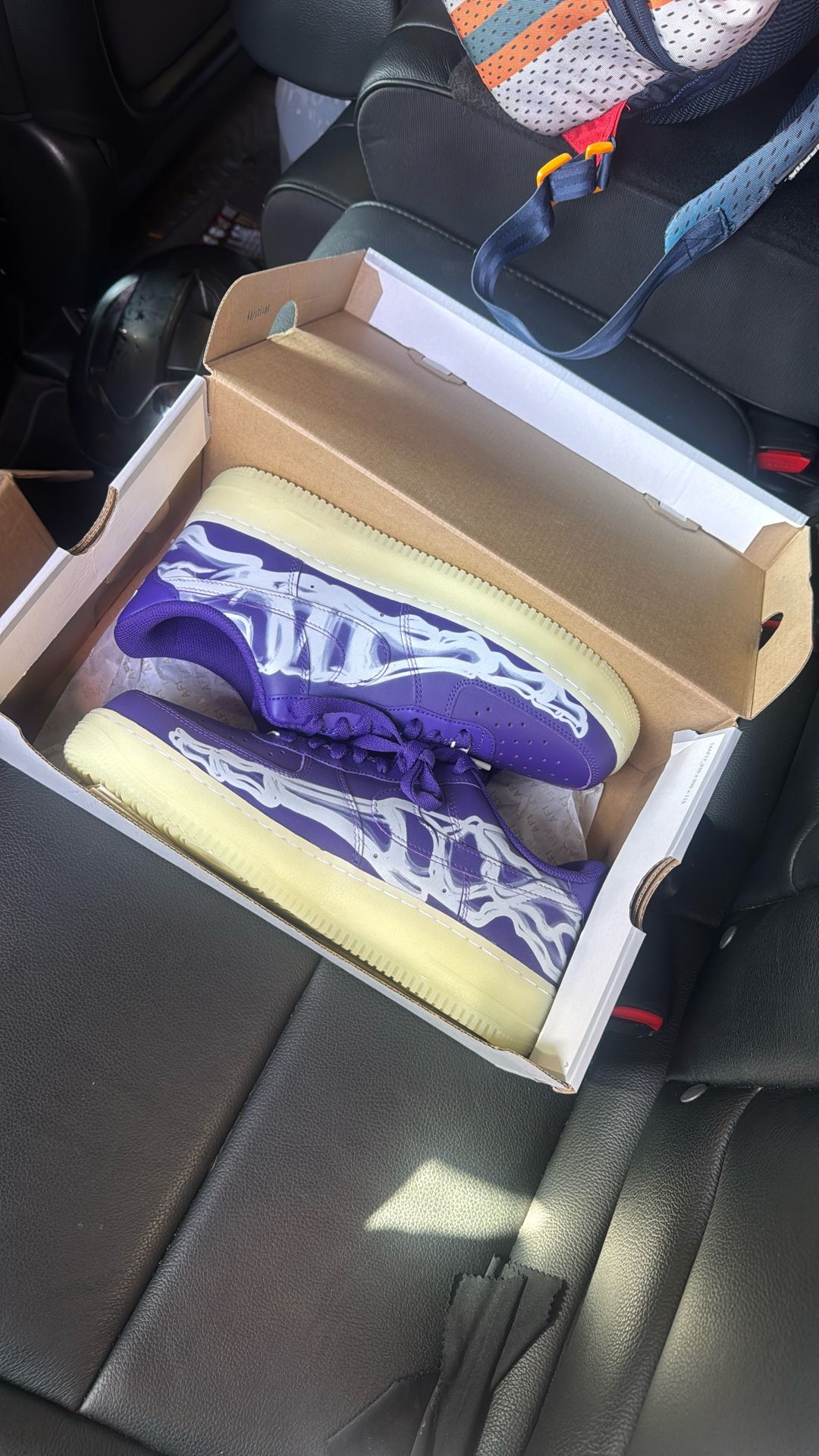 Purple Skeletons AF1 New