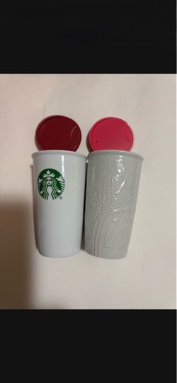 STARBUCKS. 10 OZ. NOT USED. CERAMIC MUGS. $20.00 EACH.