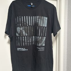 New Animals As Leaders Blinds Tshirt. Size Large 